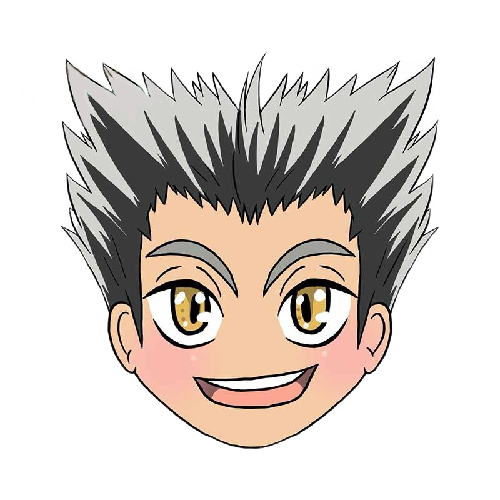Haikyuu!! 'Kotaro Bokuto | Head' Vinyl Car Sticker