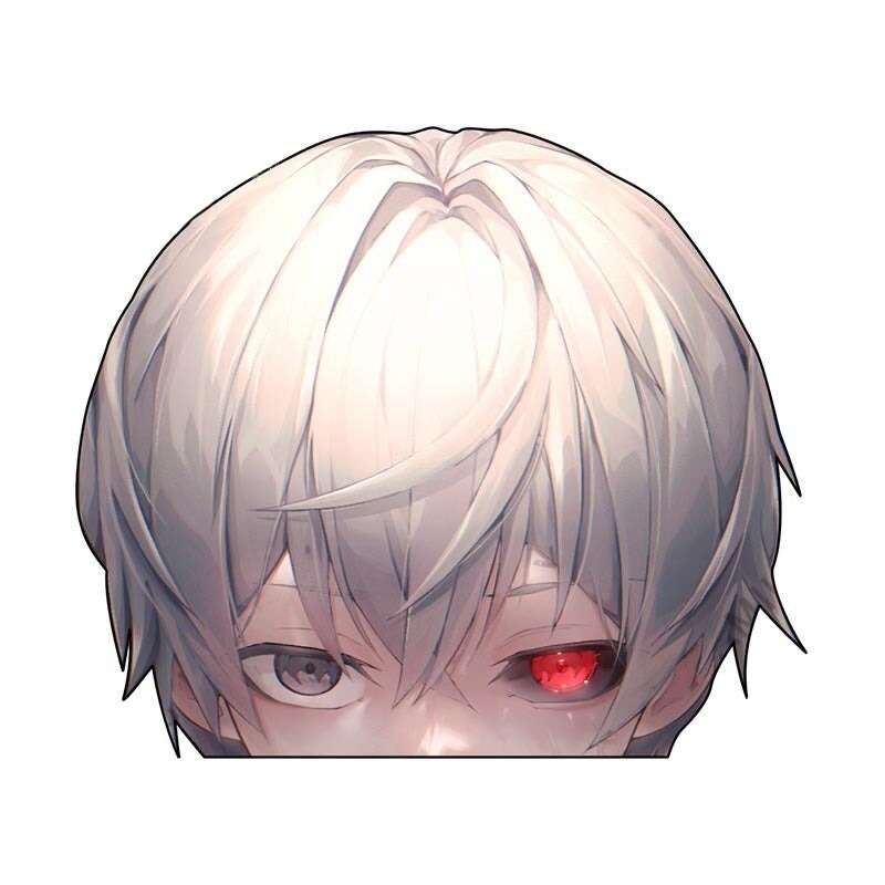 Tokyo Ghoul 'Ken Kaneki | Unmasked' Vinyl Car Peeker Sticker
