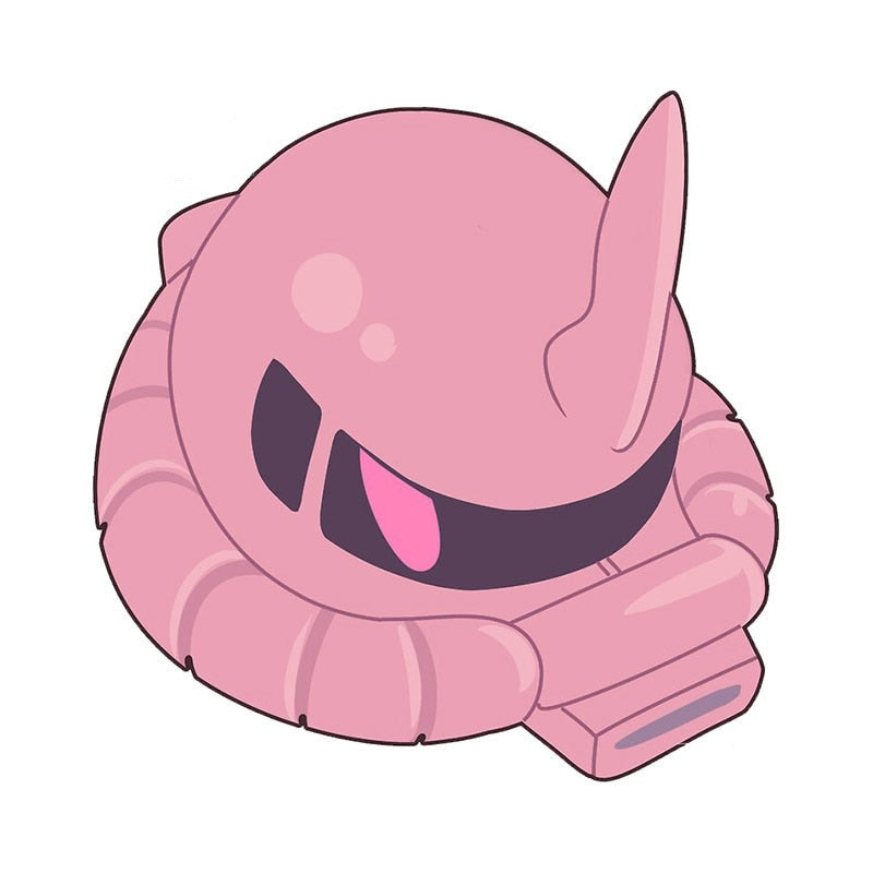 Mobile Suit Gundam 'Char's Zaku II | Head' Vinyl Car Sticker