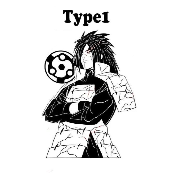 Naruto 'Madara Uchiha | Konohagakure' Vinyl Car Sticker