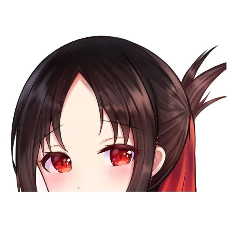 Kaguya-sama: Love Is War 'Kaguya Shinomiya | Lonely Face' Vinyl Car Peeker Sticker