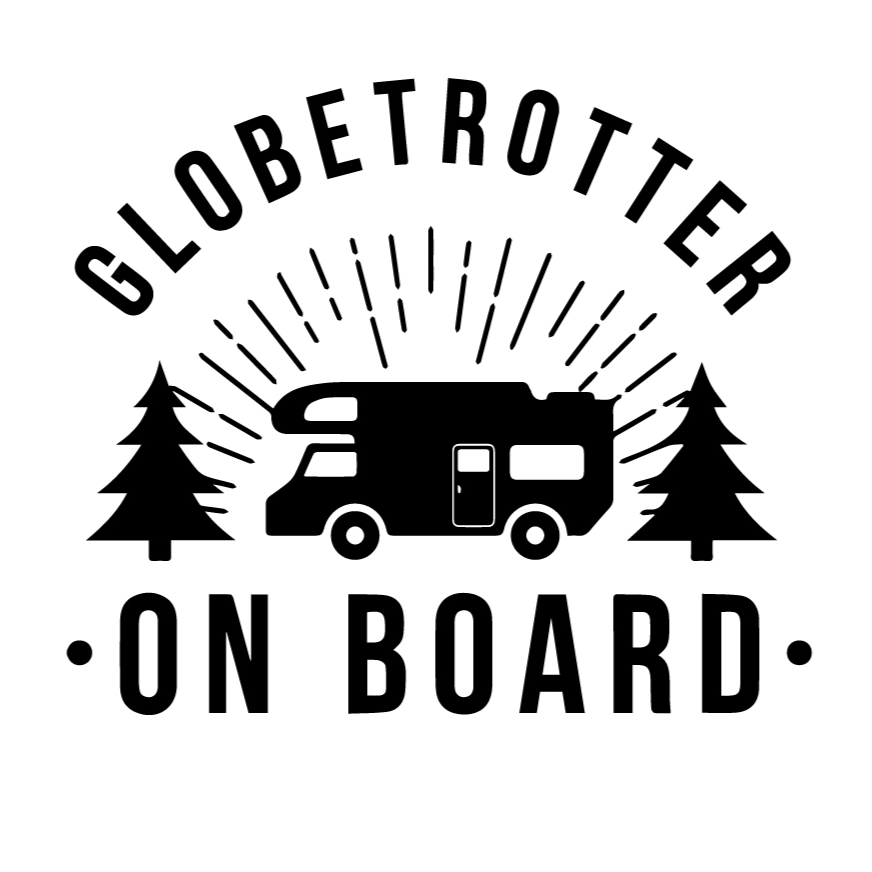 Travel 'Globetrotter On Board' Vinyl Car Sticker