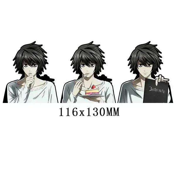 Death Note 'L Lawliet' Vinyl Car 3D Motion Sticker