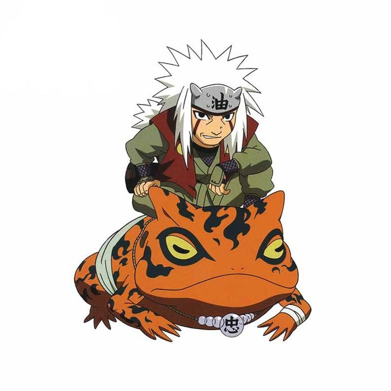 Naruto 'Jiraiya Riding On Gamabunta' Vinyl Car Sticker