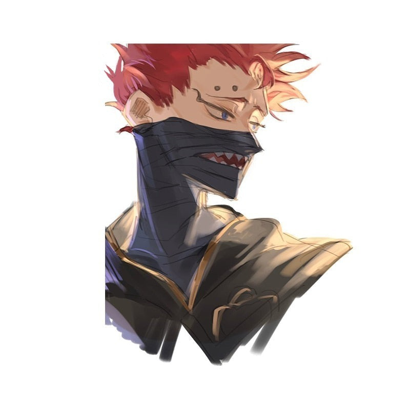 Black Clover 'Zora Ideale | Wearing Mask' Vinyl Car Sticker