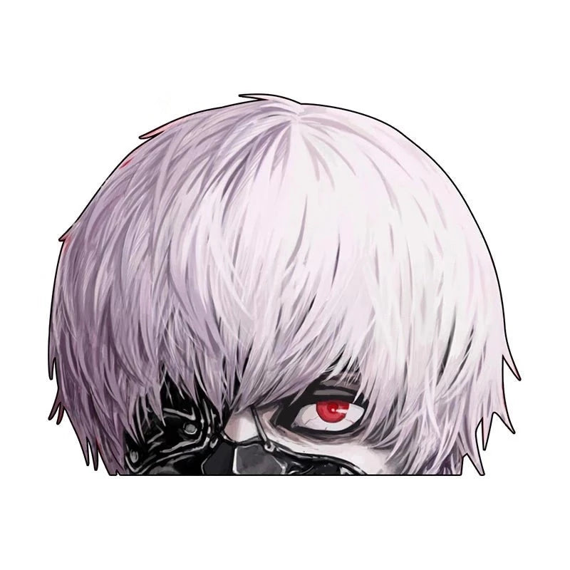 Tokyo Ghoul 'Ken Kaneki | Look Up' Vinyl Car Peeker Sticker