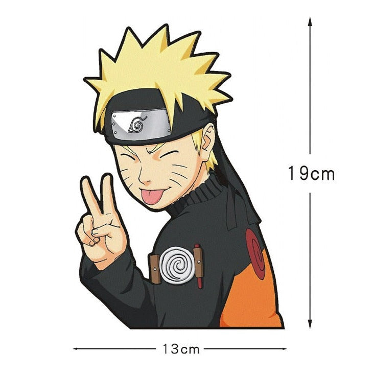 Naruto 'Naruto Uzumaki | Silly' Vinyl Car Sticker