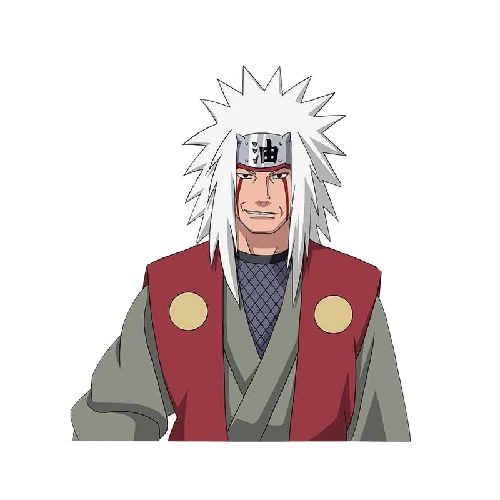 Naruto 'Jiraiya | Portrait' Vinyl Car Sticker