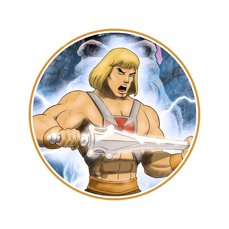 Masters of the Universe 'He-Man | Powers' Vinyl Car Sticker