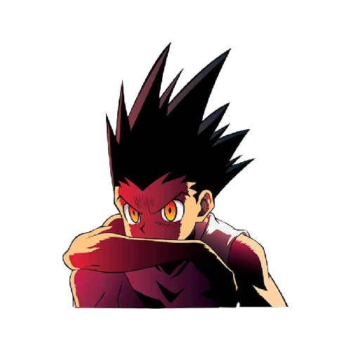 Hunter × Hunter 'Gon Freecss | Fierce' Vinyl Car Sticker