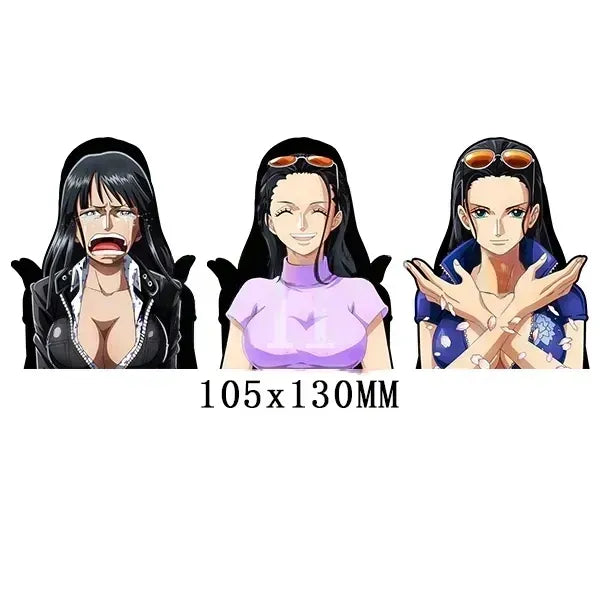 One Piece 'Nico Robin' Vinyl Car 3D Motion Sticker