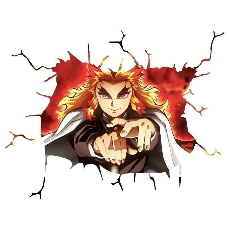 Demon Slayer 'Kyojuro | Reaching' Car Window Vinyl Sticker
