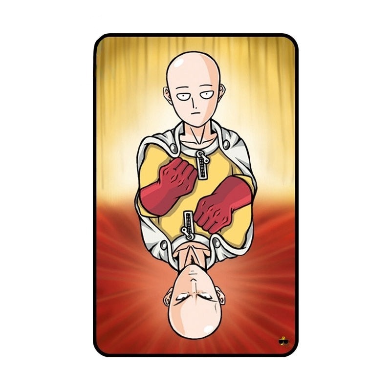 One Punch Man 'Saitama | Upside Down' Vinyl Car Sticker