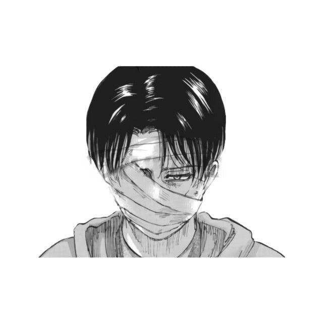 Attack on Titan 'Injured Levi' Vinyl Car Sticker