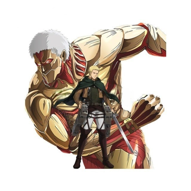 Attack on Titan 'Reiner Braun | Titan Form' Vinyl Car Sticker