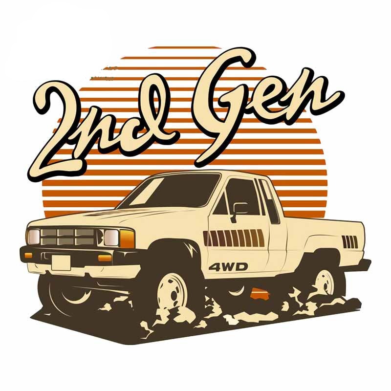 Off-Road Vehicles '2nd Gen' Vinyl Car Sticker
