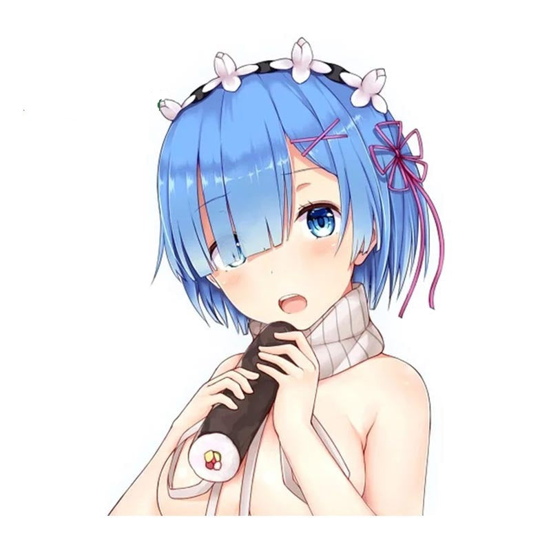 Re:Zero 'Rem | Sushi' Vinyl Car Sticker
