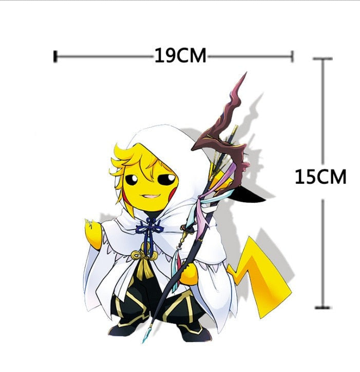 Pikachu x Merlin Vinyl Car Sticker