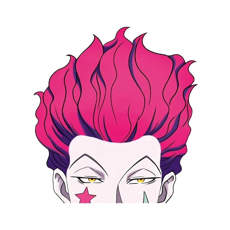 Hunter x Hunter 'Hisoka Morow | Sleepy' Vinyl Car Peeker Sticker