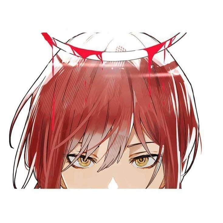 Chainsaw Man 'Makima | Fierce' Vinyl Car Peeker Sticker