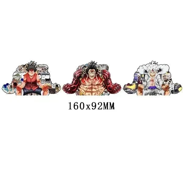 One Piece 'Luffy | Gear 4 And 5 Form' Vinyl Car 3D Motion Sticker