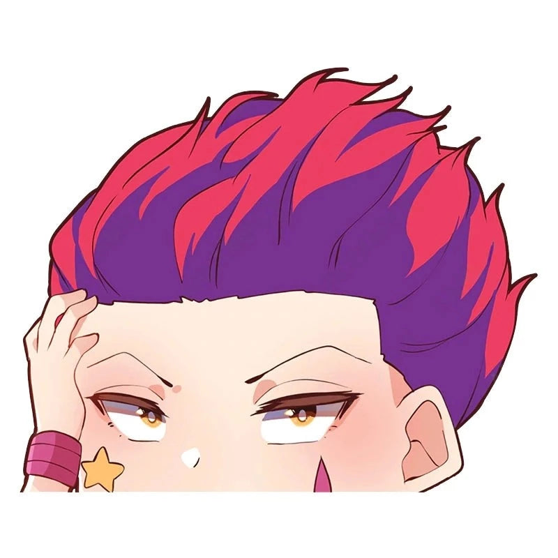 Hunter x Hunter 'Hisoka Morow | Posing' Vinyl Car Peeker Sticker