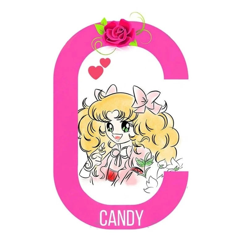 Candy Letter C 'Candice | Surprised' Vinyl Car Sticker