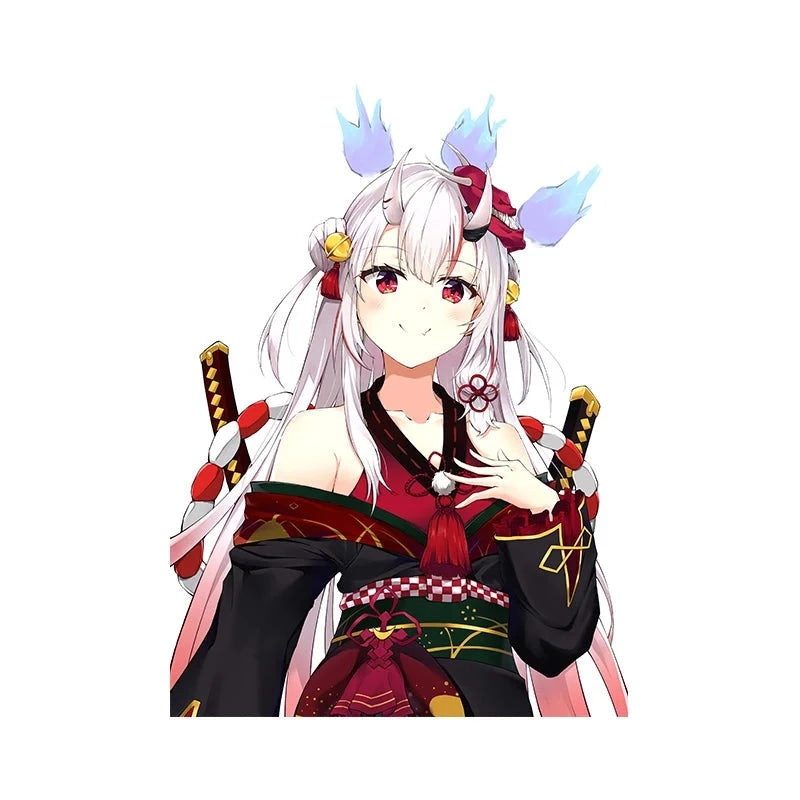 Virtual YouTuber 'Nakiri Ayame | Pretty' Vinyl Car Sticker