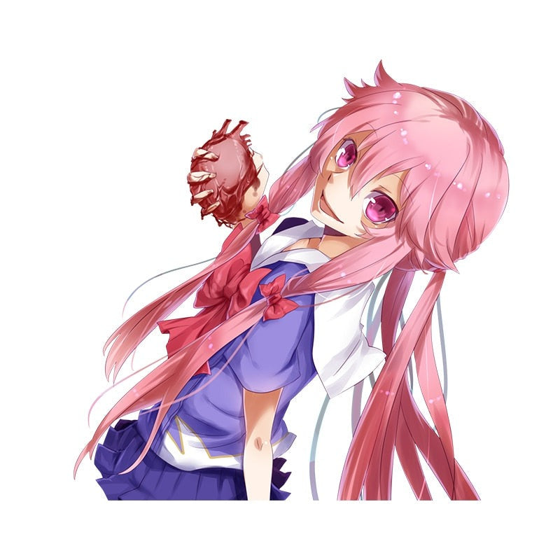 Future Diary 'Yuno Gasai | Look Up' Vinyl Car Sticker