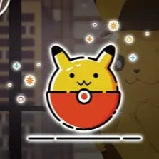 Pokémon 'Pikachu x Pokeball' Vinyl Car Sticker