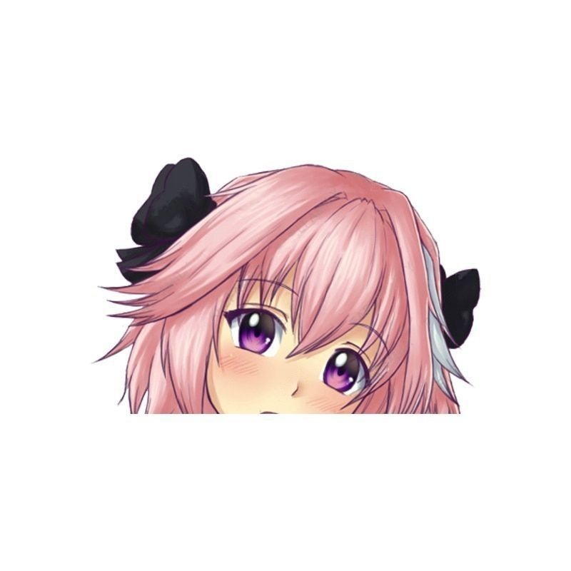 Fate/Apocrypha 'Astolfo | Staring' Vinyl Car Peeker Sticker
