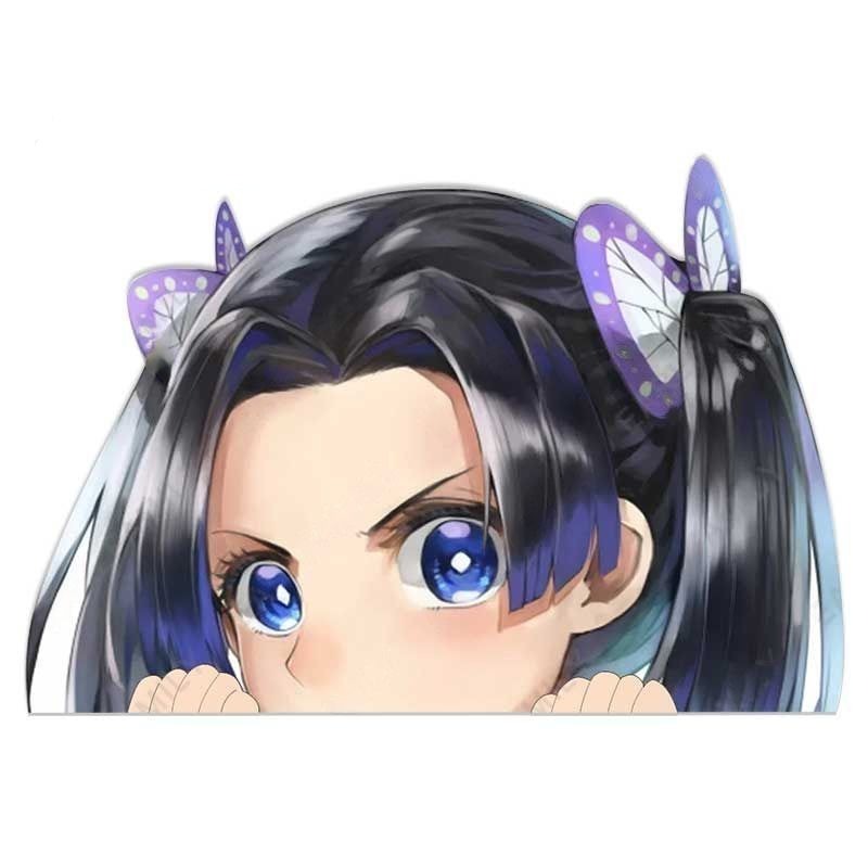 Demon Slayer 'Aoi Kanzaki | Eyes | 2.0' Vinyl Car Peeker Sticker