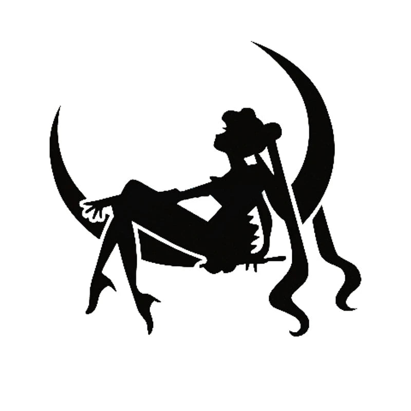 Sailor Moon 'Usagi Tsukino | Crescent Moon 4.0' Vinyl Car Sticker