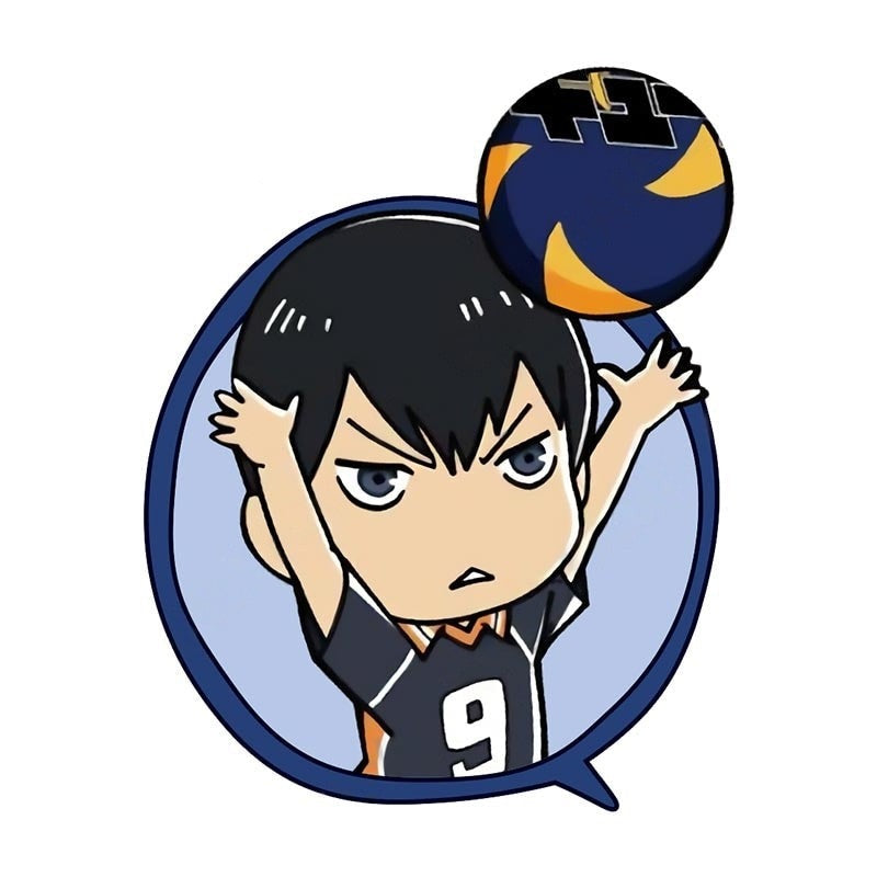 Haikyuu!! 'Tobio Kageyama | Comic Bubble' Vinyl Car Sticker