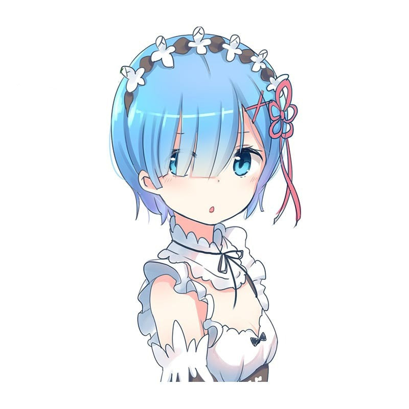 Re:Zero 'Rem | Staring' Vinyl Car Sticker