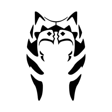 Star Wars 'Ahsoka Tano's Lekku' Vinyl Car Sticker