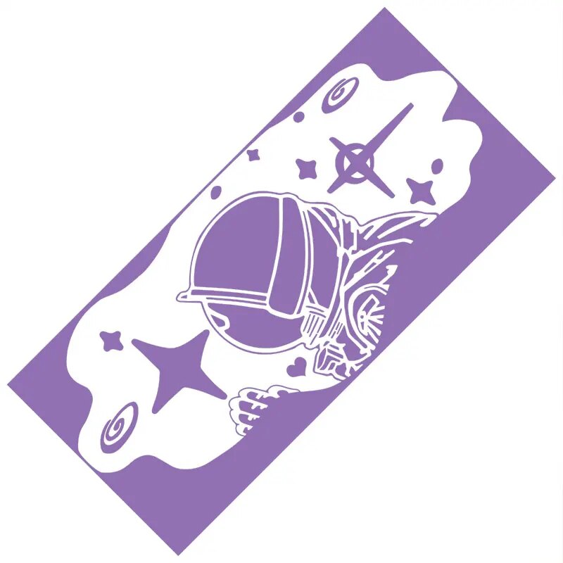 Space 'Astronaut | Praying' Vinyl Car Sticker