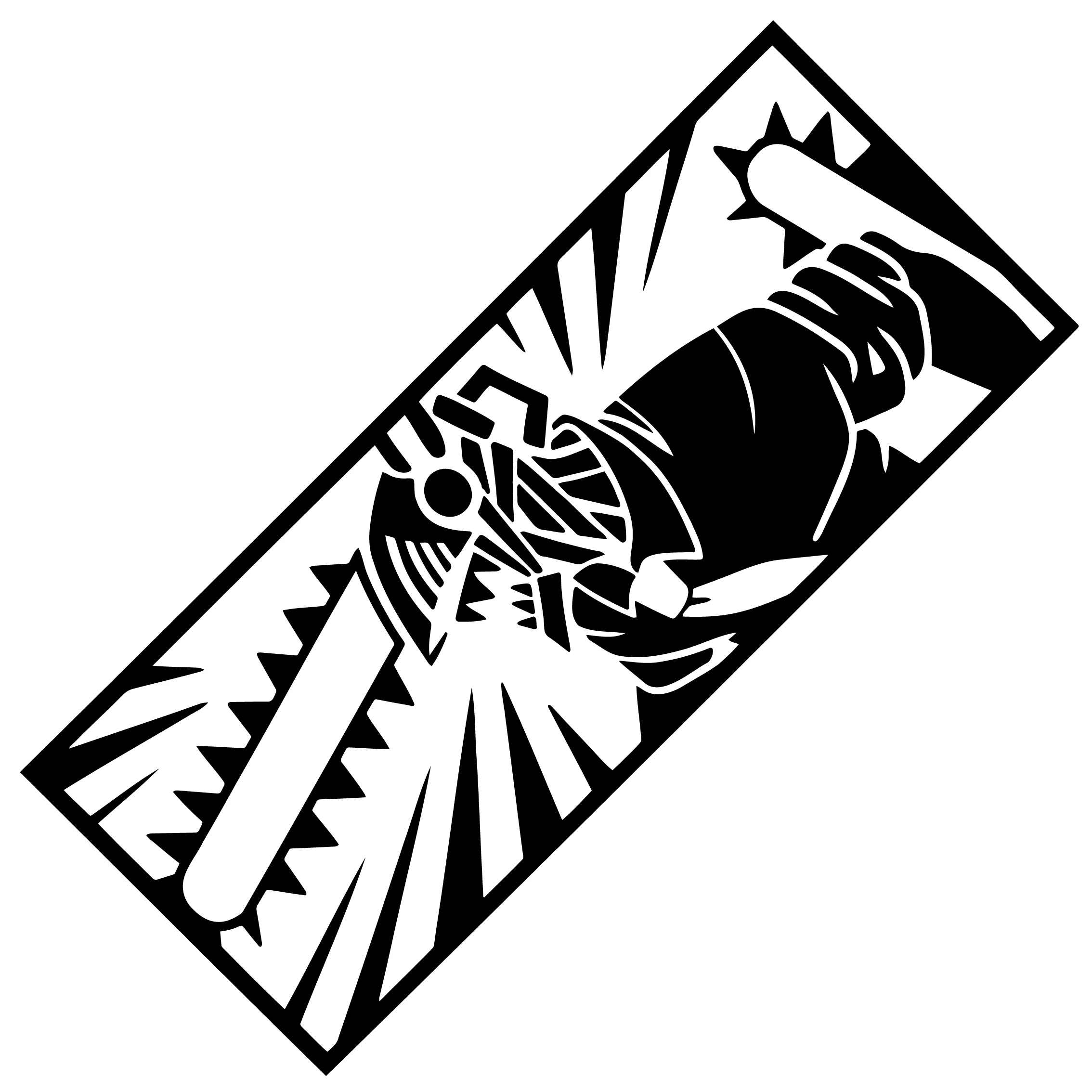 Chainsaw Man 'Denji | Ferocious' Vinyl Car Sticker