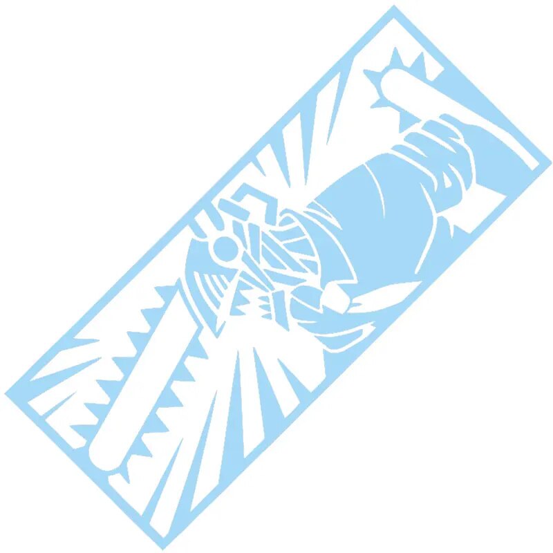 Chainsaw Man 'Denji | Ferocious' Vinyl Car Sticker