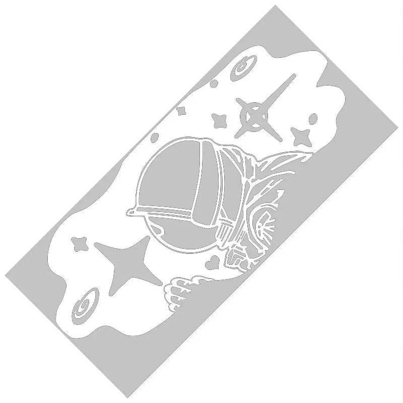 Space 'Astronaut | Praying' Vinyl Car Sticker