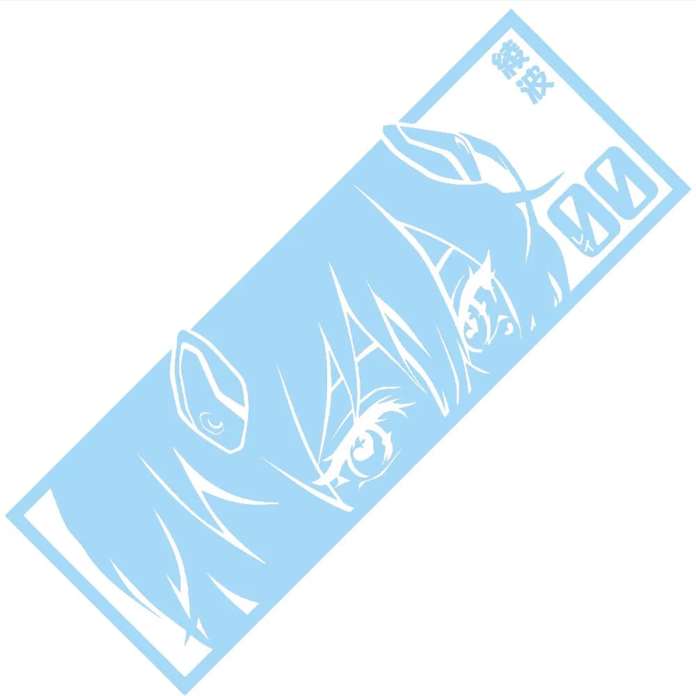 Neon Genesis Evangelion ‘Rei Ayanami | Staring’ Vinyl Car Peeker Sticker