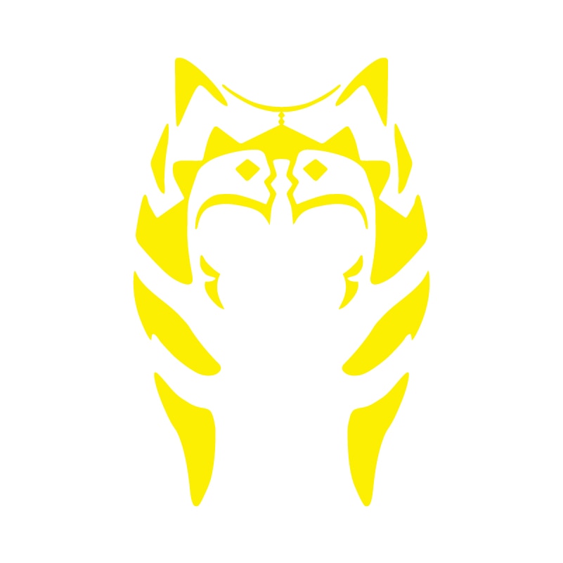 Star Wars 'Ahsoka Tano's Lekku' Vinyl Car Sticker