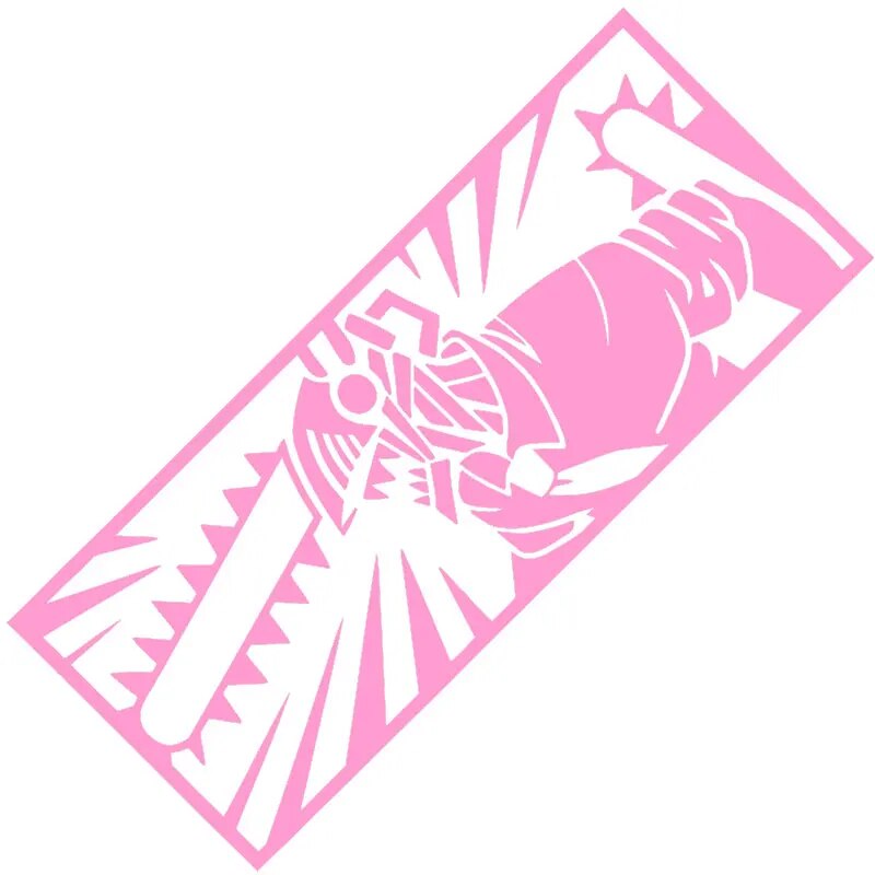 Chainsaw Man 'Denji | Ferocious' Vinyl Car Sticker