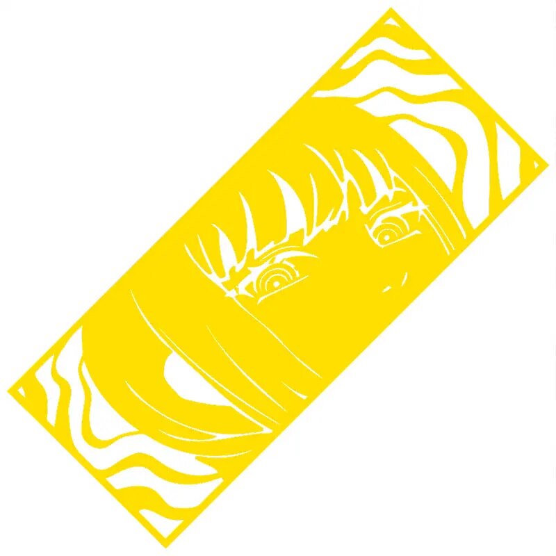 Chainsaw Man 'Makima | Spiral Eyes' Vinyl Car Peeker Sticker