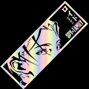 Spy x Family 'Loid Forger | Side Look' Vinyl Car Peeker Sticker