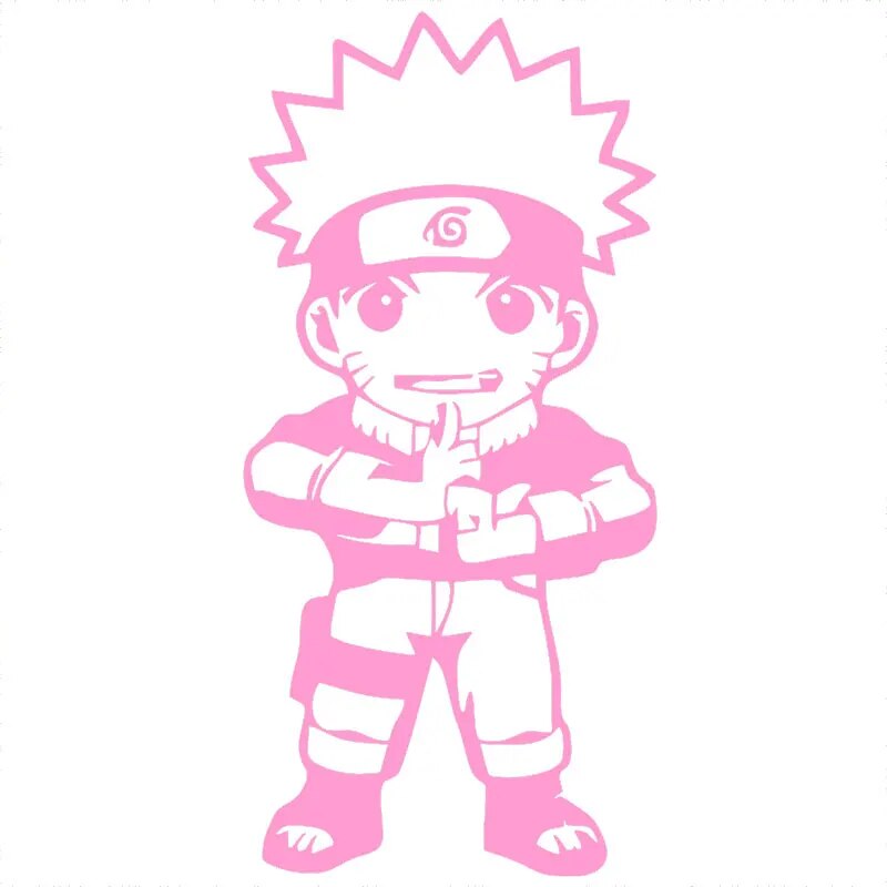 Naruto 'Ninja Technique Hand Sign' Vinyl Car Sticker