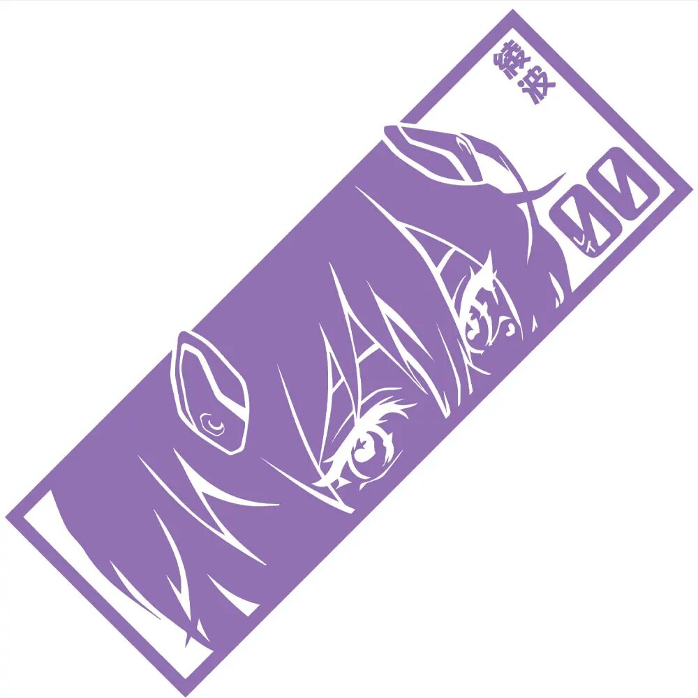 Neon Genesis Evangelion ‘Rei Ayanami | Staring’ Vinyl Car Peeker Sticker