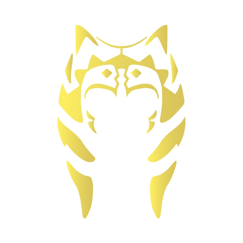 Star Wars 'Ahsoka Tano's Lekku' Vinyl Car Sticker