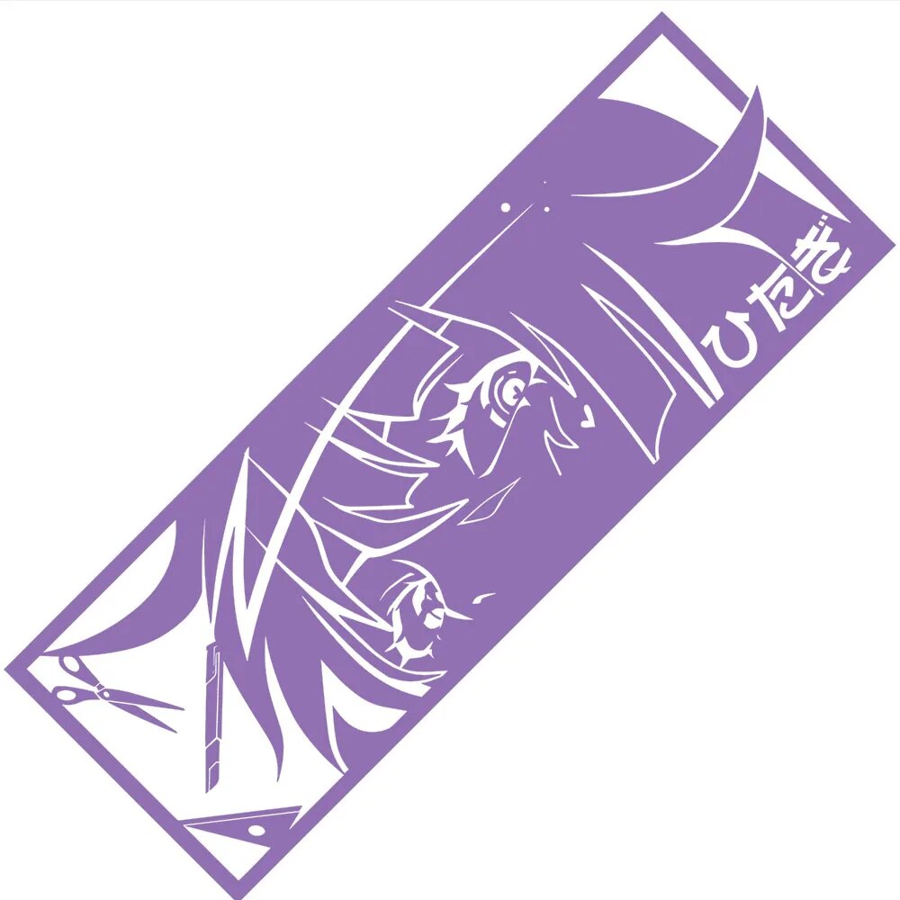 Monogatari Series 'Senjougahara Hitagi | Shocked' Vinyl Car Peeker Sticker