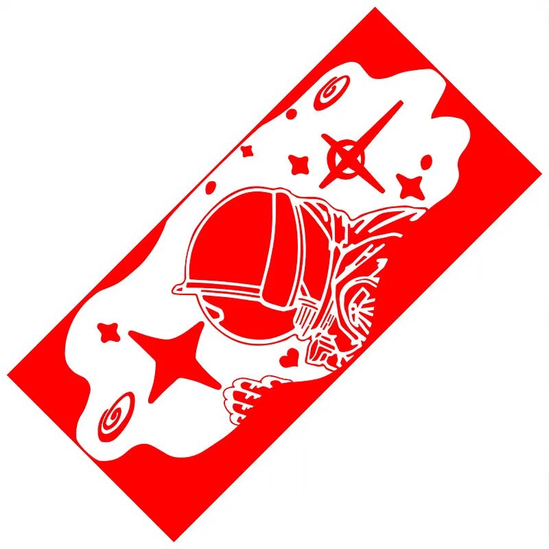 Space 'Astronaut | Praying' Vinyl Car Sticker